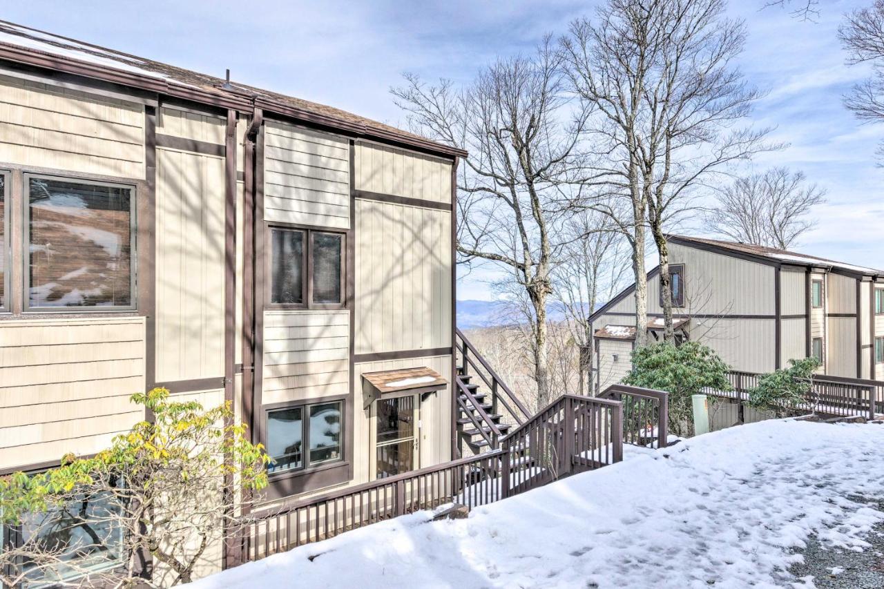 Beech Mountain Retreat With Pool Access Near Slopes! Vila Exterior foto