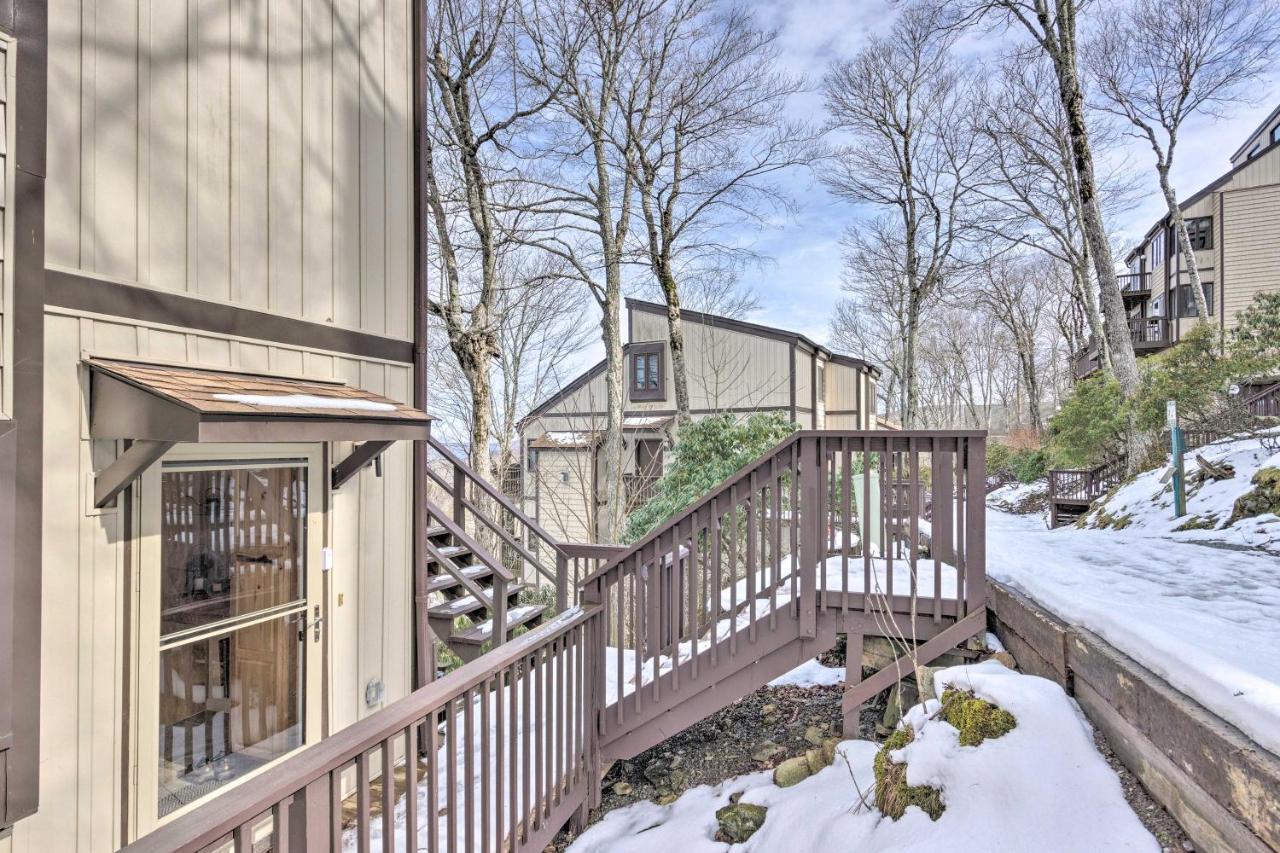Beech Mountain Retreat With Pool Access Near Slopes! Vila Exterior foto
